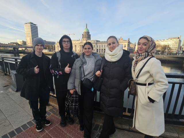 Výjezd do Dublinu v rámci projektu Erasmus+