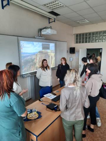 Prezentace Nemocnice Boskovice na naší škole