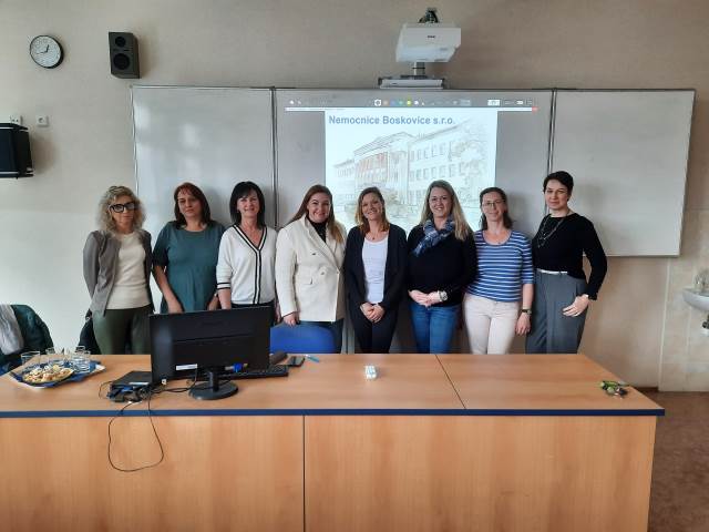Prezentace Nemocnice Boskovice na naší škole