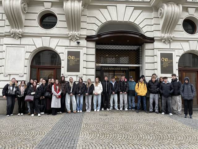 Exkurze třídy O2 ČNB Brno
