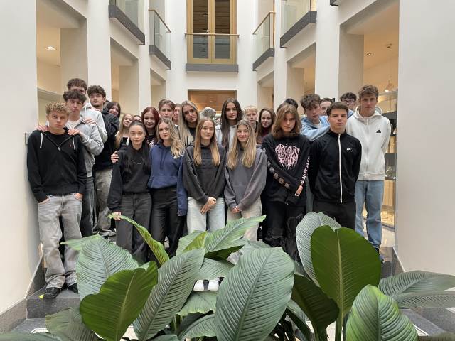 Exkurze třídy O2 ČNB Brno